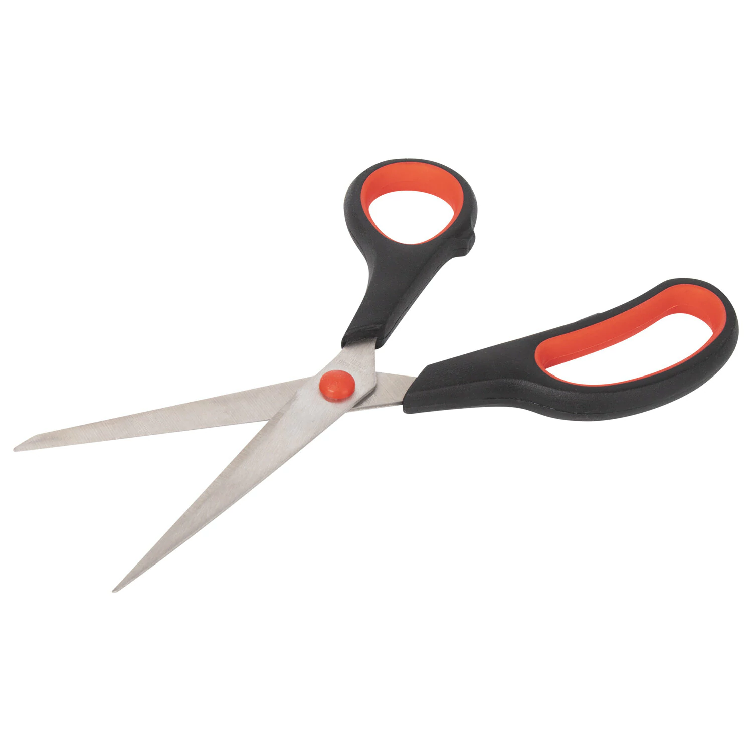 Ножницы с прорезиненными ручками STAFF EVERYDAY 195 мм, чехол